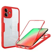 Rdeč Shield 360° ovitek (iPhone 16 Plus)