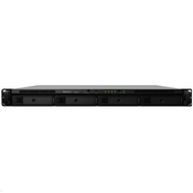 Synology RackStation RS820+ 4-Bay, 3.5 HDD or 2.5 HDDSSD, 4 x 1Gbe LAN(with Link AggregationFailover support), 2xUSB 3.0,1 x eSata, 1xGen