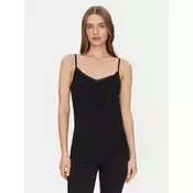 Triumph Top Feel Of Cotton 10224994 Črna Slim Fit
