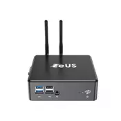 ZEUS Mini PC MPI10-P23 Pentium Gold 5405U 2.30 GHz/DDR4/LAN/Dual WiFi/BT/HDMI/DP/USB C/ext ANT