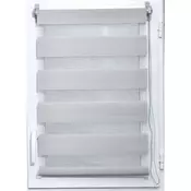 LUANCE Zebra roletne 60x90cm Svijetlosiva