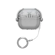 INF Združljivo ohišje za Samsung Galaxy Buds3/3 Pro - Prozoren PC TPU Transparent+Black, (5000074549)