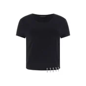 Guess Majica W6GP11 K2933 Črna Regular Fit