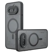 Hibridni ovitek PureFrost MagSafe za Nothing Phone (4a) - frosted black