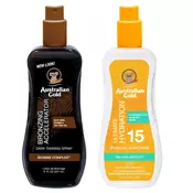 shumee Australian Gold Spray Accelerator + Spray Gel SPF15