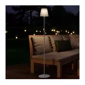 Eglo 901902 -LED Solarna stojeca lampa SCORDIANO LED/2,3W/3,7V 1800mAh IP44 bela