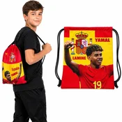 shumee Nahrbtnik iz laminata yamal na vrvicah za šolske čevlje za otroke 35x42 cm