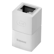 BASEUS RJ45 bela priključna spojka za omrežne kable SET 10 kosov