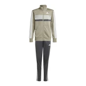 ADIDAS SPORTSWEAR Športna trenirka Seasonal Essentials Tiberio svetlo siva/temno siva/oliva/bela