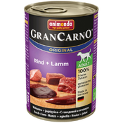 Konzerva Animonda Gran Carno Adult govedina in jagnjetina 24x400g