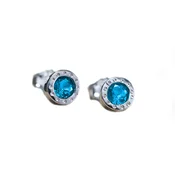 Silver line minduše AE11818-BL