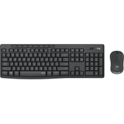 LOGITECH MK295 Silent Wireless Combo črna slovenska tipkovnica + miška