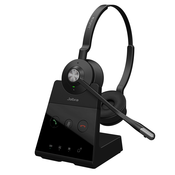Jabra Engage 65 Stereo, EMEA Tactile buttons, dual (2x) connectivity towards: desk phone (analogue),  PC softphone traditional style headband headset (9559-553-111)