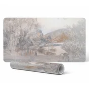 shumee Vinilna podloga za mizo s pastelnim potiskom naravne pokrajine 120x60 cm