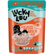 Lucky Lou Extra Food Pouch - Tuna in losos v juhi - 70 g