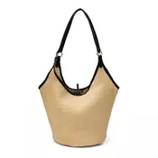 VERO MODA Nakupovalna torba VMFREJA  pesek / črna