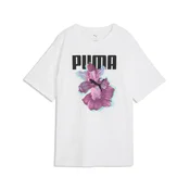 Puma GRAPHICS RELAXED FLOWER TEE, ženska majica, bijela 691908