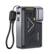 Magnetni power bank Yesido YP89 10000mAh - 22.5W, USB-C, Lightning - siv