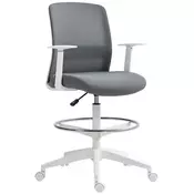 Homestar Pisarna stol 615x575x107-121 cm siva