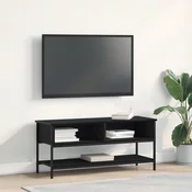 Set TV komoda Crni hrast 100 x 35 x 45 cm Konstruirano drvo