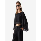 MixRay Bluza Blusen črna