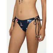 Seafolly Spodnji del bikini Beach Club 40760-303 Mornarsko modra