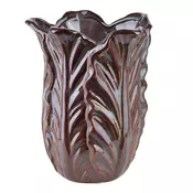 Mondex Vaza keramika LETTU 16x16x20 cm vijolična 1 kos, (5000191511)
