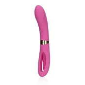 shumee Dvostranski vibrator za plapolanje in G-točko