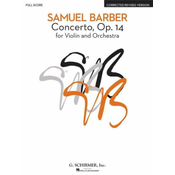 BARBER:VIOLIN CONCERTO OP.14 FULL SCORE