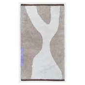 Belo-bež pralna bombažna preproga 50x80 cm Figura – Mette Ditmer Denmark