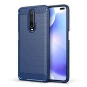 Ovitek iz karbona za Xiaomi Redmi K30 moder