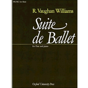 WILLIAMS.SUITE DE BALET FOR FLUTE AND piano