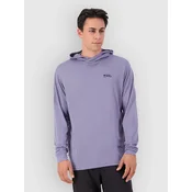 Mons Royale Pivot Merino Long Sleeve Tech Tee blue granite
