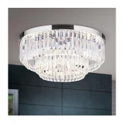 Orion - LED kristalna svetiljka sa prigušiva PRISM LED/80W/230V, precnik 55 cm, sjajni hrom