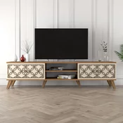 Hanah Home TV komoda Class, 180 cm, Krem-orah