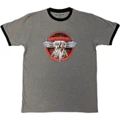 Van Halen Circle Logo (Ringer) Grey & Black M Majica