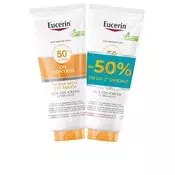 Eucerin Sun Body Oil Control gel-krema SPF50+ pakiranje 2 x 200 ml