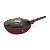 Berlingerhaus Wok s pokrovom in titanovim premazom, 28 cm, Leonardo Collection