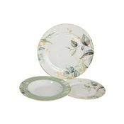 PORCELAN SERVIS 18/1 (ZELENI LIST) JH-RIM-18-C