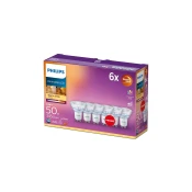 UNBRANDED Paket 6 LED GU10 50 W WarmGlow z možnostjo zatemnitve