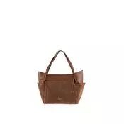 Pierre Cardin Ženska kožna torba 55101, Smeda