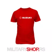 SUZUKI Crvena majica logo