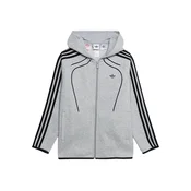 ADIDAS ORIGINALS Jopa na zadrgo SPACER pegasto siva/črna