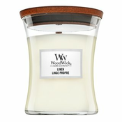 Woodwick Linen dišeča svečka 275 g unisex