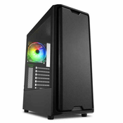 SHARKOON SK3 RGB ATX okno gaming črno ohišje