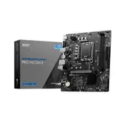 MIS MSI PRO H610M-E motherboard Intel H610 LGA 1700 micro ATX