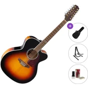 Takamine GJ72CE-12 Standard SET Brown Sunburst 12 žicana elektroakusticna gitara