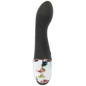 LOVISS Flower - G-točkovni vibrator (črn)
