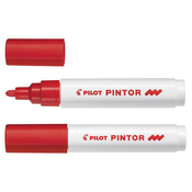 Pilot marker Pintor MEDIUM, rdeč SW-PT-M-R (6 kos)