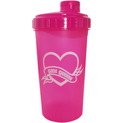 Scitec Nutrition Gym Queen Shaker 700 ml, prosojno roza